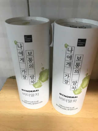 마이노멀 버터말차 - 방탄말차 6개입 — 5점을 준 리뷰어가 2019년 7월 올린 사용 사진