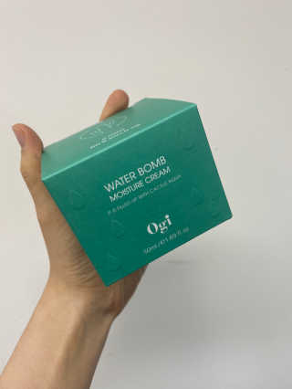 오지아이 워터 밤 모이스처 크림 50ml — 3점을 준 리뷰어가 2020년 2월 올린 사용 사진