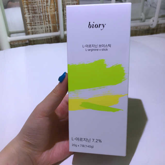 바이오리 L-아르지닌 브이스틱 리뷰 사진