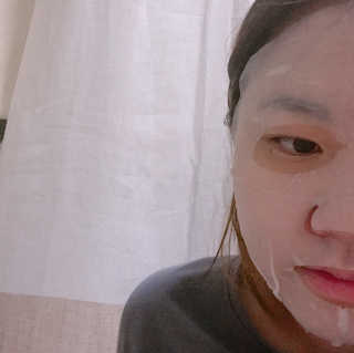 땡큐파머 미라클 에이지 리페어 코튼마스크 — 5점을 준 리뷰어가 2018년 6월 올린 사용 사진