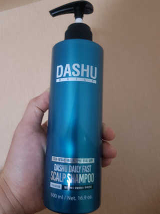 다슈코리아 다슈 데일리 패스트 한방 두피 샴푸 500ml — 5점을 준 리뷰어가 2020년 2월 올린 사용 사진