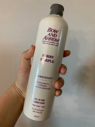 보우앤애로우 아로마 올인원 리퀴드 솝 - 베리 퍼플 500ml — 4.5점을 준 리뷰어가 2020년 1월 올린 사용 사진
