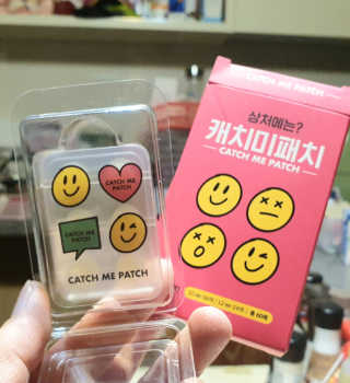 캐치미패치 트러블 스팟패치 — 5점을 준 리뷰어가 2020년 2월 올린 사용 사진