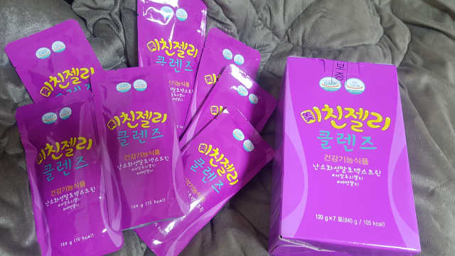묵직한 아침을 가볍게 미친젤리 클렌즈 리뷰 사진