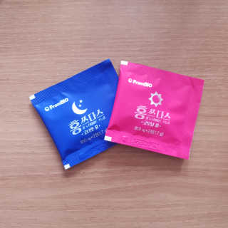 프롬바이오 홍쓰다스 아침,저녁 맞춤형 다이어트식품 14포+14포 — 5점을 준 리뷰어가 2019년 9월 올린 사용 사진