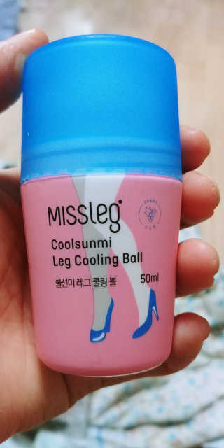미스레그 쿨링볼 — 5점을 준 리뷰어가 2018년 4월 올린 사용 사진