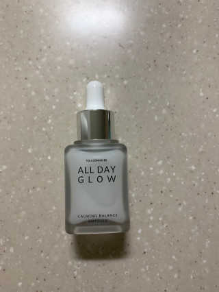 ALL DAY GLOW [올 데이 글로우] 카밍 밸런스 앰플 30ml — 3.5점을 준 리뷰어가 2019년 12월 올린 사용 사진
