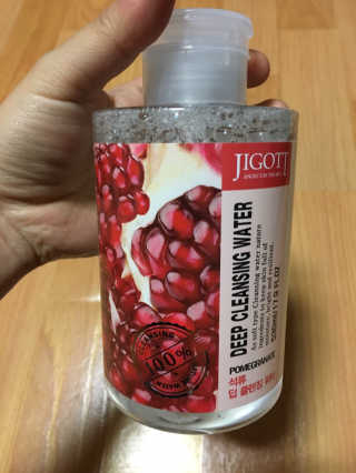 지고트 딥 클렌징 워터 5종 중 택1 — 5점을 준 리뷰어가 2018년 12월 올린 사용 사진