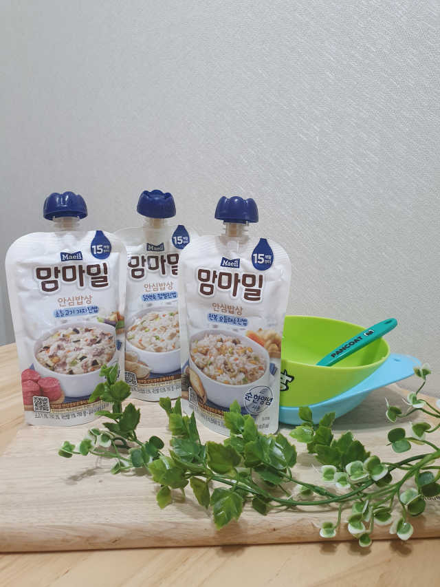 [매일유업] 맘마밀 안심밥상 6개입 리뷰 사진