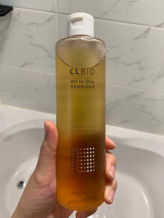 씨엘바이오 올인원 샴푸 300ml — 5점을 준 리뷰어가 2018년 12월 올린 사용 사진