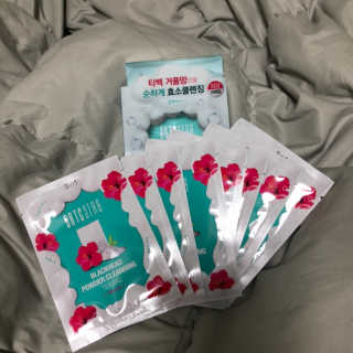 비알티씨 V10 파우더 클렌징 티백 2종 — 5점을 준 리뷰어가 2019년 2월 올린 사용 사진