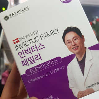 라플레 유해균을 이겨 튼튼한 장으로,  인빅터스 패밀리 — 4.5점을 준 리뷰어가 2019년 12월 올린 사용 사진