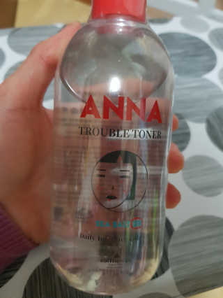 솔테라피 안나 트러블 토너 300ml — 4점을 준 리뷰어가 2019년 4월 올린 사용 사진