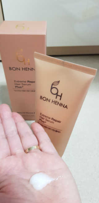BH 본헤나 익스트림 리페어 헤어 세럼 200ml — 3.5점을 준 리뷰어가 2019년 5월 올린 사용 사진