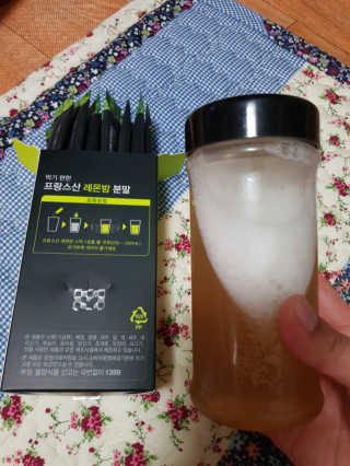 로하스웰 프랑스산 레몬밤 분말 — 3.67점을 준 리뷰어가 2018년 6월 올린 사용 사진