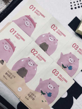 미팩토리 3단 돼지코팩 3매입 X 2 — 4점을 준 리뷰어가 2018년 2월 올린 사용 사진
