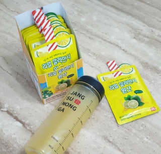 장수농가 리얼깔라만시 원샷 50ml 10팩+보틀 — 5점을 준 리뷰어가 2019년 5월 올린 사용 사진
