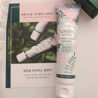 포레스트힐 그린 밸런스 클렌져 100ml + 토끼 헤어밴드 — 4점을 준 리뷰어가 2020년 2월 올린 사용 사진