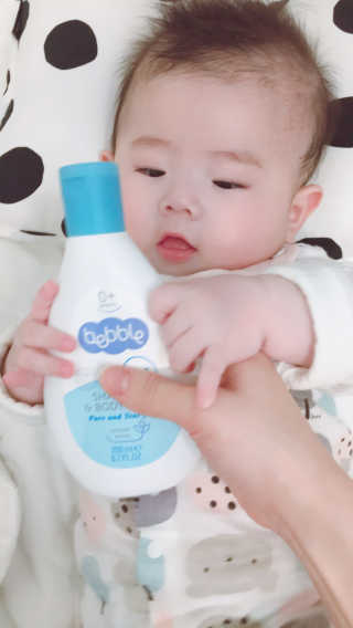 The golden snow 베블 베이비 샴푸앤바디워시 200ml — 3.5점을 준 리뷰어가 2017년 4월 올린 사용 사진