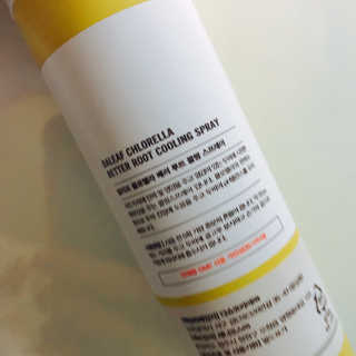 달리프 클로렐라 베러 루트 쿨링 스프레이 100ml — 4.5점을 준 리뷰어가 2019년 6월 올린 사용 사진