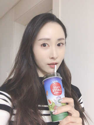 마이카페라떼 말차 아몬드브리즈 7개입 — 4.5점을 준 리뷰어가 2019년 11월 올린 사용 사진