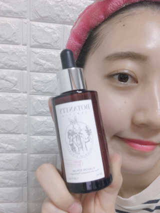 보타니티 [홍]조[진]정[결]케어 플라본 세럼 — 5점을 준 리뷰어가 2018년 5월 올린 사용 사진