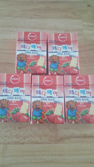 메디미 인탁트 테디베어 포도당 딸기맛 — 5점을 준 리뷰어가 2018년 1월 올린 사용 사진