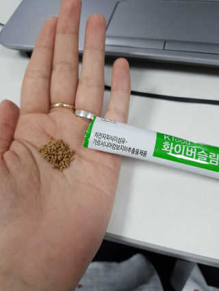 두루원 똥기사의 Kfood 화이버슬림 — 3.33점을 준 리뷰어가 2018년 7월 올린 사용 사진