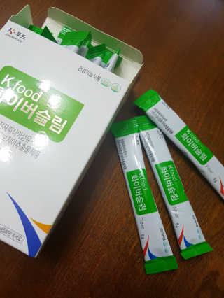 두루원 똥기사의 Kfood 화이버슬림 — 4.67점을 준 리뷰어가 2018년 7월 올린 사용 사진