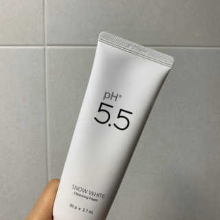 포므시 스노우화이트클렌징폼pH5.5 — 3.5점을 준 리뷰어가 2019년 6월 올린 사용 사진