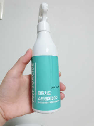 화목한가정 순수니아 피톤치드 스프레이 300ml — 4점을 준 리뷰어가 2019년 3월 올린 사용 사진