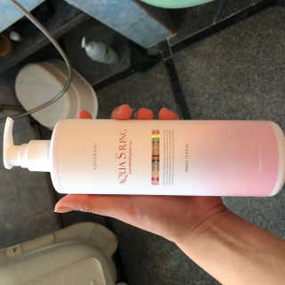 아쿠아큐링 아쿠아S링 퓨어리프레싱 헤어케어 500ml — 3.5점을 준 리뷰어가 2018년 7월 올린 사용 사진