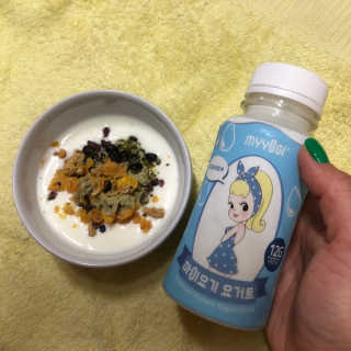 마이요기 요거트 — 4점을 준 리뷰어가 2019년 8월 올린 사용 사진