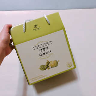[바로푸드] 데일리 숙성노니원액 30ml x 28팩_1박스 — 4.5점을 준 리뷰어가 2019년 6월 올린 사용 사진