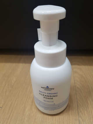 솔테라피 솔티 크리미 클렌징폼 300ml — 4점을 준 리뷰어가 2019년 4월 올린 사용 사진