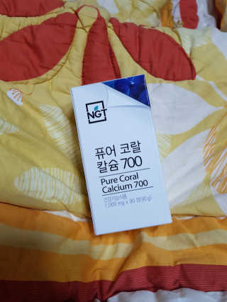 네츄럴굿띵스 퓨어 코랄 칼슘 700 30일분 — 4.33점을 준 리뷰어가 2018년 11월 올린 사용 사진