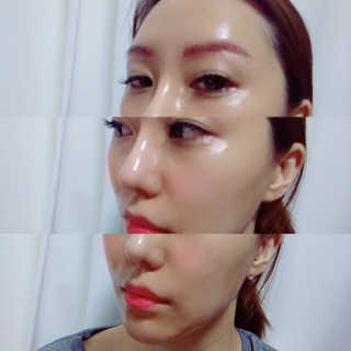 카미안느 더 퍼펙트 웨딩 마스크 — 5점을 준 리뷰어가 2018년 9월 올린 사용 사진
