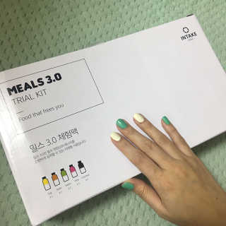 인테이크 밀스 3.0 Trial Kit(보틀형 5종) — 4점을 준 리뷰어가 2017년 4월 올린 사용 사진