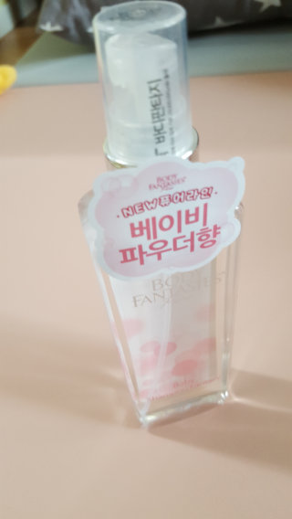 바디판타지 바디스프레이 퓨어라인 4종 — 4점을 준 리뷰어가 2016년 8월 올린 사용 사진