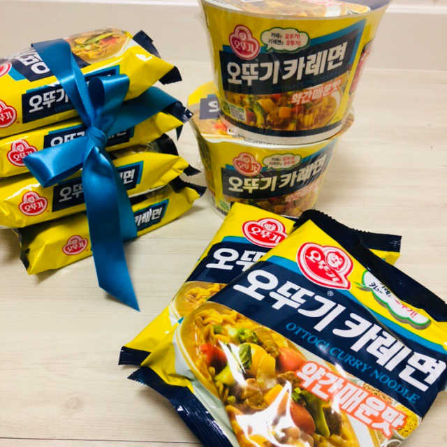 오뚜기카레면 2차 모집 리뷰 사진
