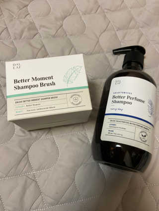 달리프 베러 퍼퓸 샴푸 1000ml 레이니데이 or 일랑로즈 — 5점을 준 리뷰어가 2020년 2월 올린 사용 사진
