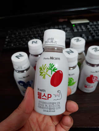 천호엔케어 간편하게 마시는 헬시 드링크, 웰스 — 4.83점을 준 리뷰어가 2018년 11월 올린 사용 사진