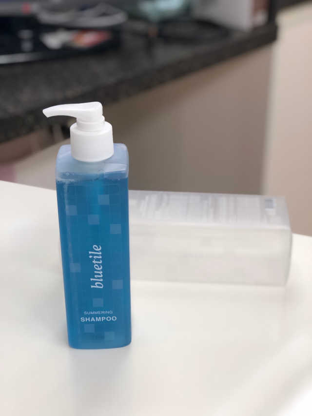 블루타일 써머링 샴푸 리뷰 사진