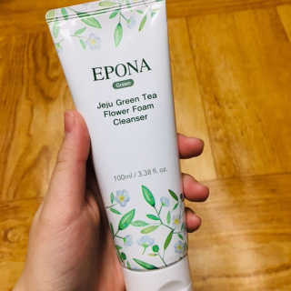 에포나 제주 녹차꽃 화산송이 폼클렌저 — 4점을 준 리뷰어가 2019년 2월 올린 사용 사진