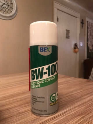 BW-100, 전자 접점 클리너 — 5점을 준 리뷰어가 2019년 10월 올린 사용 사진