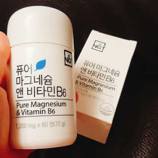 네츄럴굿띵스 퓨어 마그네슘 앤 비타민B6 30일분 — 5점을 준 리뷰어가 2018년 5월 올린 사용 사진