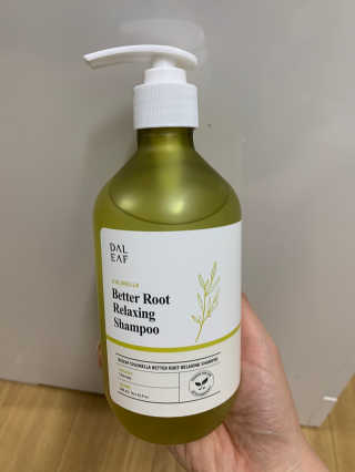 달리프 클로렐라 베러 루트 릴렉싱 샴푸 500ml — 5점을 준 리뷰어가 2020년 2월 올린 사용 사진