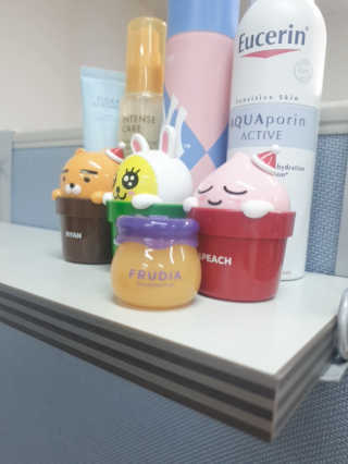 [후르디아] 블루베리 과즙 듬뿍 꿀과즙립밤 3개 세트 — 5점을 준 리뷰어가 2019년 11월 올린 사용 사진