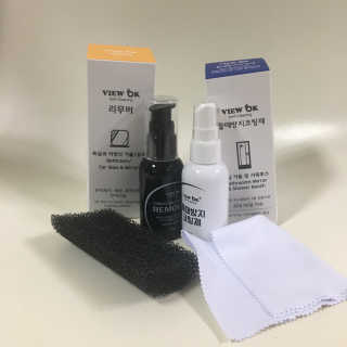 뷰오케이 욕실 화장실 셀프 물때제거 코팅제,리무버 50ml — 5점을 준 리뷰어가 2019년 5월 올린 사용 사진