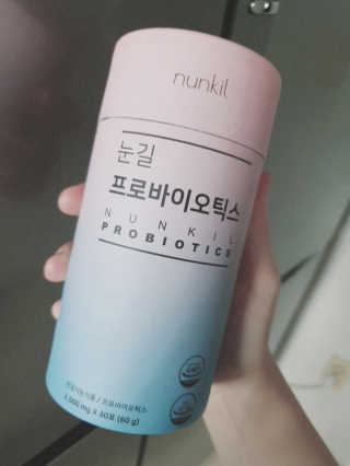 눈길 프로바이오틱스 눈길 콜라겐 프로바이오틱스 — 4점을 준 리뷰어가 2019년 11월 올린 사용 사진
